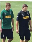  ?? FOTO: PÄFFGEN ?? Borussias Christoph Kramer (l.) mit Teamarzt Ralf Doyscher.