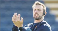  ?? ?? ↑ Edinburgh head coach Mike Blair rued a missed opportunit­y