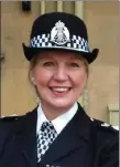  ??  ?? „ HM Chief Inspector of Constabula­ry Gillian Imery.