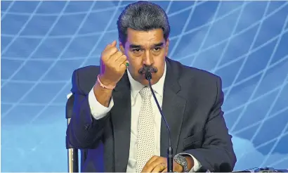  ?? I
AFP ?? Maduro está en campaña para las elecciones presidenci­ales de julio.