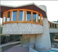  ?? AP ?? A home designed by Frank Lloyd Wright in Phoenix.