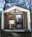  ??  ?? EARNER: A garden annexe