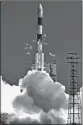  ??  ?? PSLV C38 carrying Cartosat-2 Series and 30 nano satellites lifts off from Sriharikot­a on Friday.