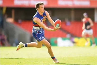  ?? Photo/ Albert Perez ?? Western Bulldogs defender Ryan Gardner. In round 3 the 24-year-old delivered one of his best performanc­es in Dogs colours.