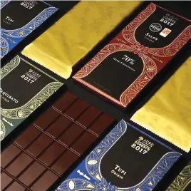  ??  ?? Auro Chocolate will soon launch single-varietal chocolates in addition to its Reserve series.