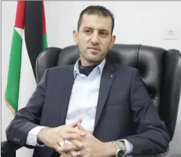  ?? ?? Palestinia­n ambassador to Zimbabwe, Tamer Almassri