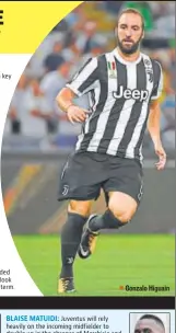  ??  ?? Gonzalo Higuain