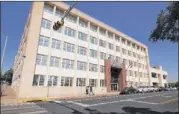  ??  ?? The county will pay about $10 million for some of the renovation­s in the Ned Granger Building on the northeast corner of 11th and Guadalupe streets.