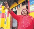  ?? Picture: Michel Bega ?? ADAPT OR DIE. Betty Tsotetsi outside her shop Tsotetsi’s Tuck Shop in Soweto.