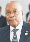  ??  ?? Jacob Zuma