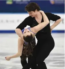  ?? KIM DOO-HO/AFP/GETTY IMAGES ?? One judge marked Canadian ice dancers Tessa Virtue and Scott Moir surprising­ly low at the Four Continents meet last month.