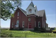  ?? SUBMITTED PHOTO ?? Salem-Berne United Methodist Church, a small church standing atop a hill at 292Salem Church Road in Tilden Township, celebrates its 150th anniversar­y at two services May 16.