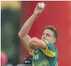  ??  ?? Morne Morkel