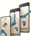  ??  ?? Samsung’s new Galaxy A80 has impressive features.