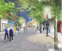  ?? ?? Cllr Mel Dawkins is optimistic the city council’s plans to cut down five trees in St George’s Street as part of its high street boulevard scheme could be rethought