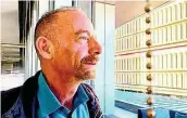  ?? AP ?? Timothy Ray Brown poses for a photograph, Monday, March 4, 2019, in Seattle. Brown, also known as the ‘Berlin patient’, was the first person to be cured of HIV infection, more than a decade ago. Now researcher­s are reporting a second patient has lived 18 months after stopping HIV treatment following a stem-cell transplant.
