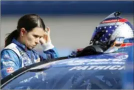  ?? ALEX GALLARDO — THE ASSOCIATED PRESS ?? Birthday girl Danica Patrick, who turned 35 on Saturday, is not happy with how NASCAR handled Austin Dillon’s behavior in last week’s race.