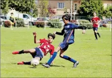  ?? CFC - Crédits : ?? Les deux équipes U15 ont livré des matchs engagés.