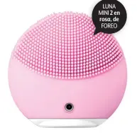  ??  ?? LUNA MINI
2 en rosa, de
FOREO