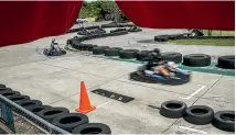  ??  ?? The trampoline park will add to other Tahuna attraction­s owned by Nick Fowler, including Pro Karts.