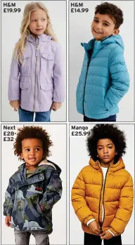  ?? ?? H&M £19.99
Next £28- £32
Mango £25.99