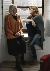  ?? GIOVANNI RUFINO, THE ASSOCIATED PRESS ?? Vanessa Redgrave, left, and Kelly Reilly in a scene from the new medical drama Black Box.