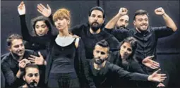  ?? AP ?? Syrian actors re-enact a story during a performanc­e in Beirut.