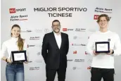  ?? RSI/AIUTOSPORT ?? Ajla Del Ponte e Noè Ponti