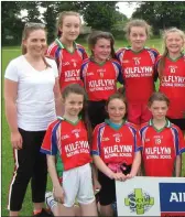  ??  ?? Scoil Treasa Naofa, Kilflynn, winner of the Allianz umann na mBunscol Urban Shield