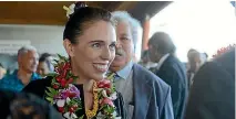  ?? PHOTO: HENRY COOKE/STUFF ?? In Niue, Prime Minister Jacinda Ardern gave a solar power project $5 million.