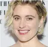  ??  ?? Greta Gerwig