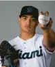  ?? JEFF ROBERSON/AP ?? Trading for young Marlins pitcher Jesus Luzardo would be a bold move by the Boston Red Sox. And a costly one.