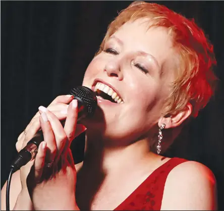  ?? Photo courtesy Bill Westmorela­nd ?? “Every Brilliant Thing” audiences will get a chance to hear Broadway veteran Liz Callaway’s beautiful singing voice in one particular­ly charming part of the show.