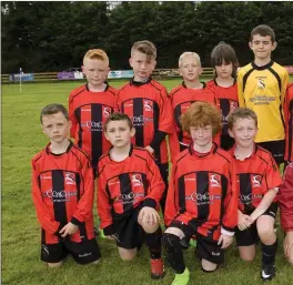  ??  ?? The Gorey Rangers team.