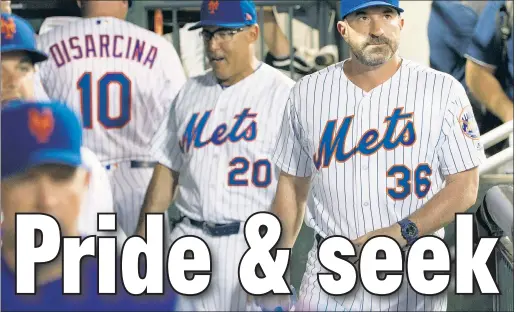  ?? Anthony J. Causi ?? HAVE A HEART: The Mets season is lost, but they can still play for pride this week when they face the rival Yankees.