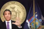  ?? Spencer Platt / TNS ?? New York Gov. Andrew Cuomo speaks at a news conference on Sept. 8 in New York City.