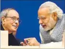  ??  ?? Prez Pranab Mukherjee (left) and PM Narendra Modi at the inaugural session of the National Conference of Women Legislator­s in New Delhi on Saturday.