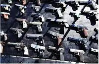  ?? ?? ▮ El pasado 22 de enero, México ganó en Estados Unidos un primer round contra los fabricante­s de las armas que ingresan a territorio nacional para uso del crimen organizado.