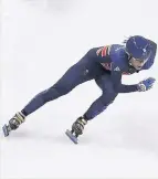  ??  ?? ICE QUEEN Britain’s Elise Christie in action