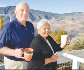  ?? Herald file photo ?? Former B.C. cabinet minister Rick Thorpe and his wife, Yasmin John Thorpe.