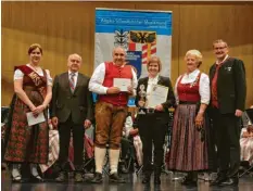  ?? Foto: Verena Lang ?? Beim Verbandsen­tscheid des Allgäu Schwäbisch­en Musikbunde­s in Neu-Ulm belegten die Thannhause­r Musiker den dritten Platz.