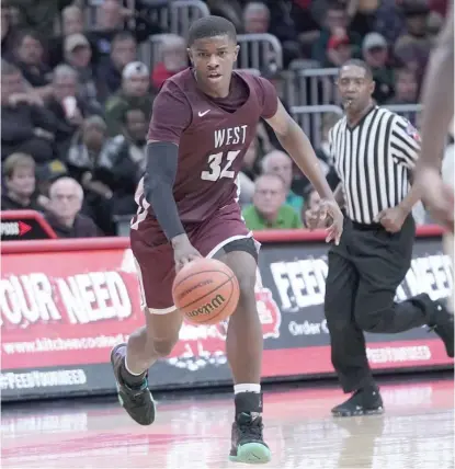  ?? WORSOM ROBINSON/FOR THE SUN-TIMES ?? Belleville West’s EJ Liddell is one of five players ranked first in their class to win multiple state titles.