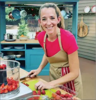  ?? PHOTO COURTESY ABC ?? Andrea Maranville of Sherrill will compete on the Great American Baking Show: Holiday Edition, which premieres on ABC on Thursday, Dec. 6, 2018, at 9p.m.