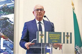  ?? ?? José Manuel Neves reeleito presidente da maior associação do País