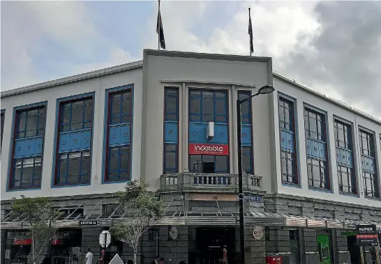  ??  ?? New Zealand Post moved back into the the Napier Central Post Office after it was strengthen­ed in 2014.