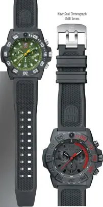  ??  ?? Navy Seal Chronograp­h3580 Series