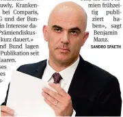  ?? EPA ?? Alain Berset publiziert in zwei Wochen die Prämien.