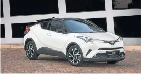  ??  ?? Toyota has added a Luxury variant to its C-HR range.