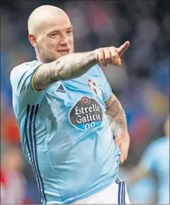  ??  ?? EN EL PUNTO DE MIRA. Guidetti es deseado en Italia por el Udinese.