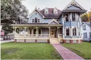  ??  ?? 1630 Heights Blvd. Victorian-style home with 2,712 square feet. On two lots. Hand-carved woodwork throughout. Wood floors. Three bedrooms, 2½ baths, cedar walk-in closet in master, two-car detached garage, garage apartment. $1,895,000. Bill Baldwin,...